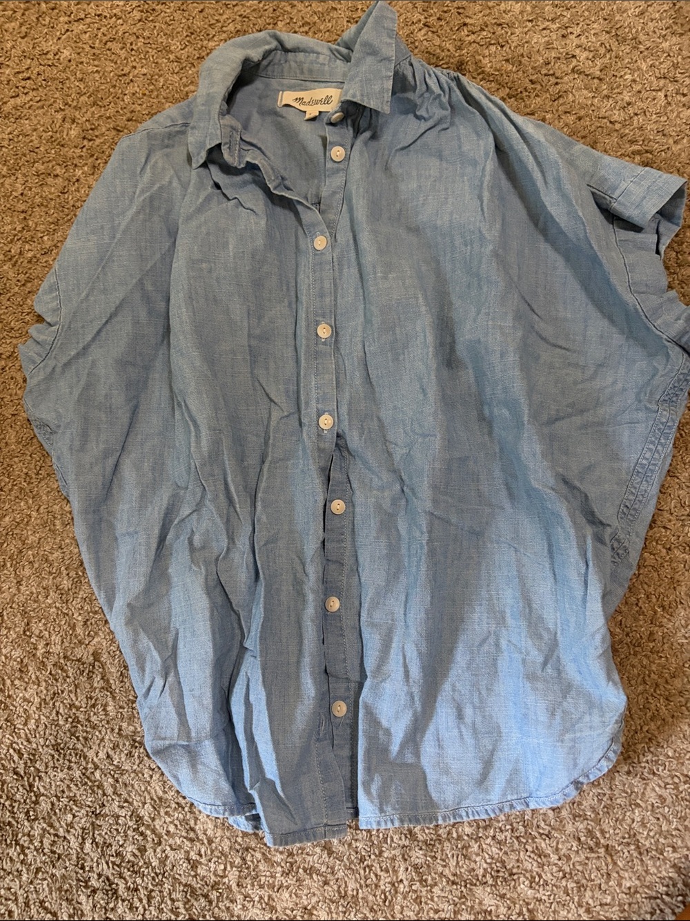 Madewell Light Chambray Button-Down Shirt